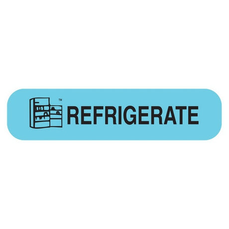 Apothecary Products® Auxiliary Label Refrigerate Temperature Control - BeHope