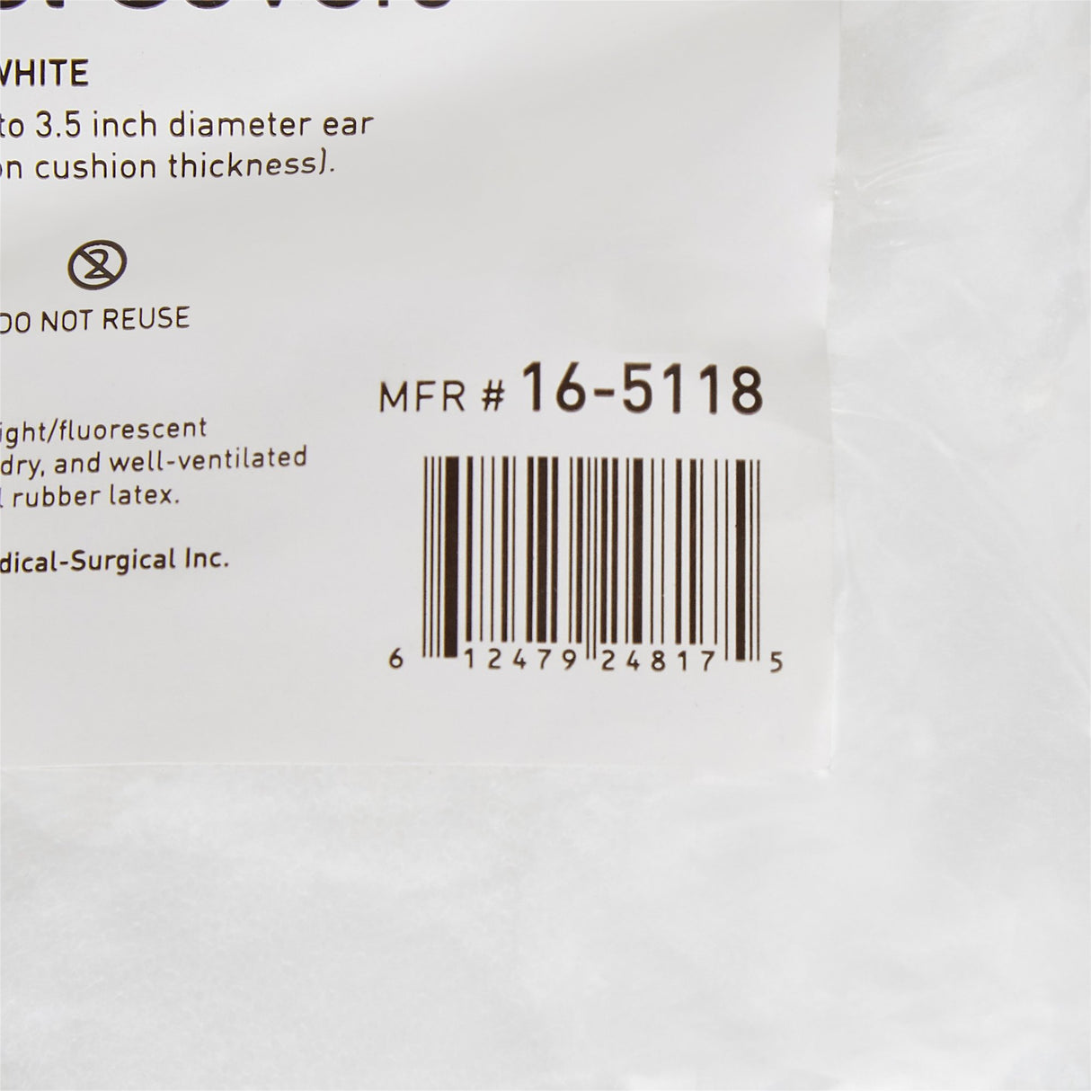 Sanitary Headset Cover McKesson Small For Earmuff of Most Headphones - BeHope