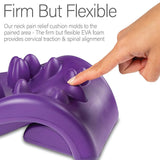Acupressure Neck Cushion Kanjo 4 X 7 X 11 Inch - BeHope
