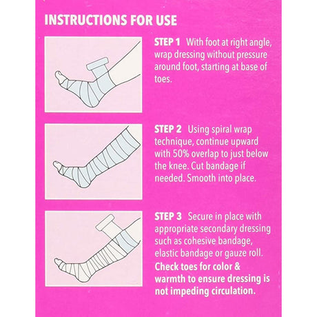 Unna Boot Unnarite C™ Zinc Calamine Compression Dressing - BeHope