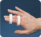 Finger Wrap Splint Bird & Cronin® Buddy Splint Adult Small Hook and Loop Strap Closure Finger White - BeHope