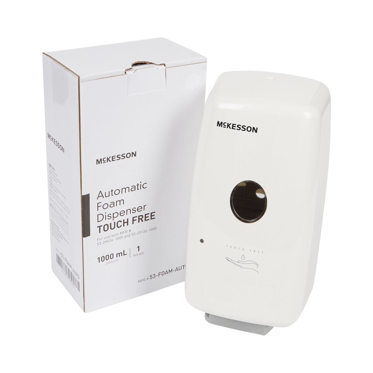 Hand Hygiene Dispenser Mckesson Automatic Foam Pump Wall Mount - BeHope