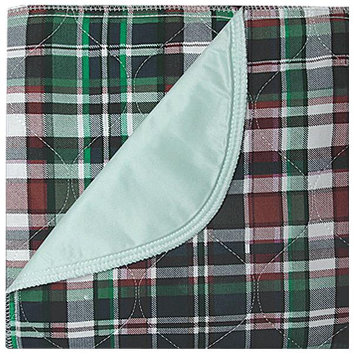 Reusable Underpad Beck's Classic Plaid Pattern Stain Hiding - BeHope