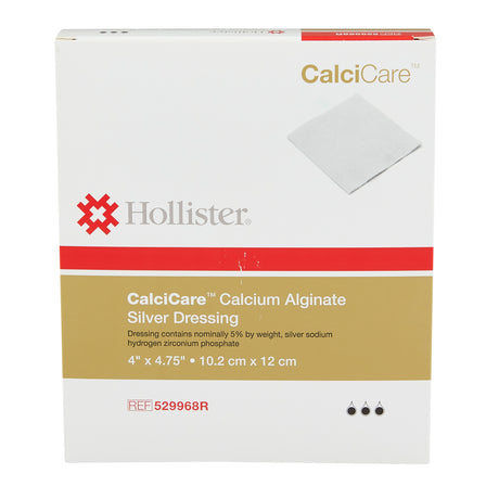 Silver Alginate Dressing CalciCareâ„¢ 4 X 4-3/4 Inch Rectangle Sterile - BeHope