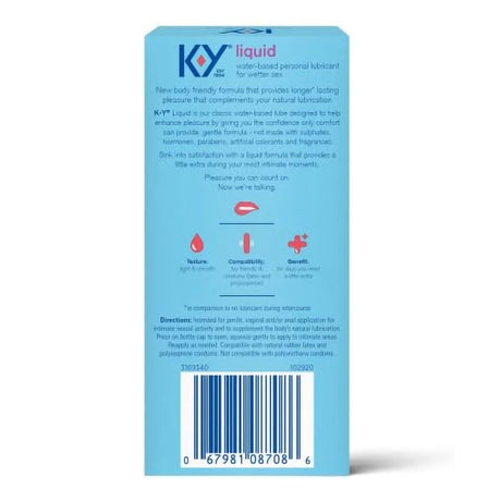 Personal Lubricant K-Y® 2.5 oz. Bottle NonSterile - BeHope