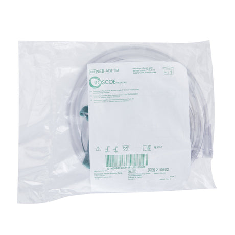 Roscoe Medical Compressor Nebulizer System Small Volume Medication Cup Adult / Pediatric Aerosol Mask Delivery - BeHope