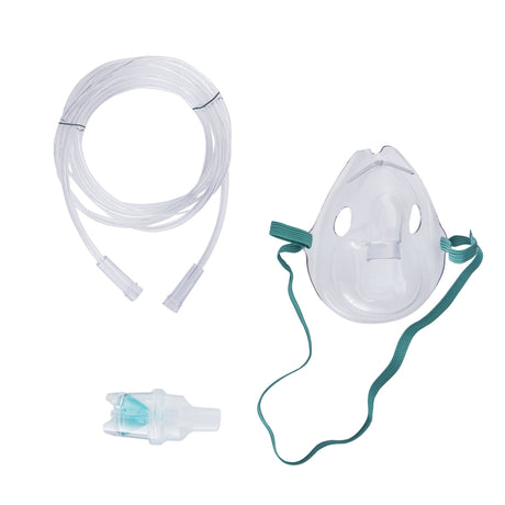 Roscoe Medical Compressor Nebulizer System Small Volume Medication Cup Adult / Pediatric Aerosol Mask Delivery - BeHope