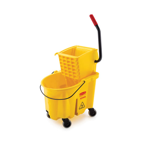 Mop Bucket with Wringer Rubbermaid® 26 Quart Yellow - BeHope
