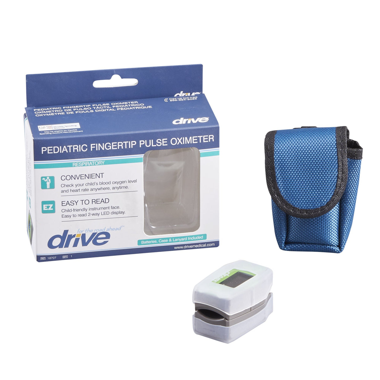 Fingertip Pulse Oximeter Drive Pediatric - BeHope