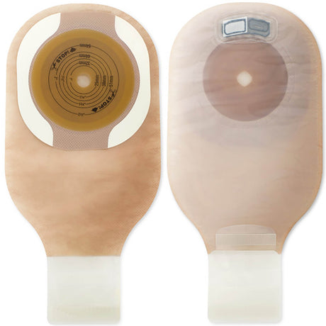 Ostomy Pouch Premier™ One-piece System Soft Convex Drainable AF300 Filter Lock 'n Roll Closure - BeHope