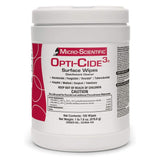 Surface Disinfectant Cleaner Opti-Cide3® Premoistened Broad Spectrum Manual Pull Wipe 100 Count Canister Alcohol Scent NonSterile - BeHope