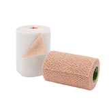 2 Layer Compression Bandage System 3M™ Coban™2 Lite 4 Inch X 2-9/10 Yard / 4 Inch X 5-1/10 Yard Self-Adherent / Pull On Closure Tan / White NonSterile 25 to 30 mmHg - BeHope