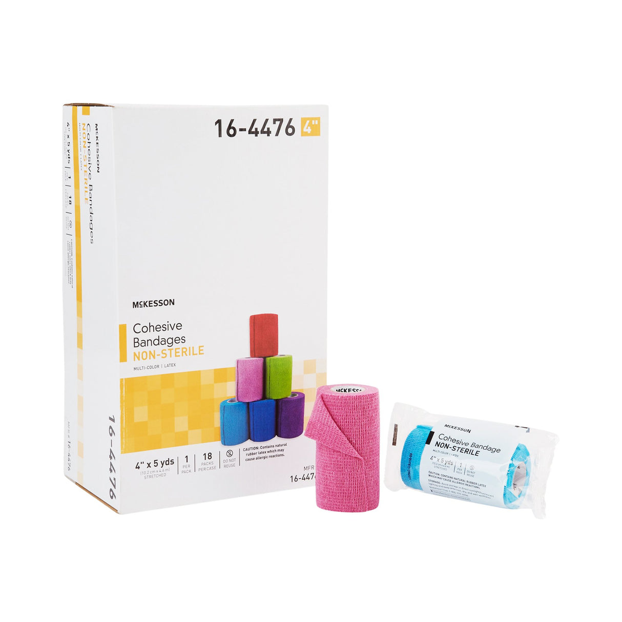 Cohesive Bandage Mckesson Self Adherent Nonsterile Standard Compression Support - BeHope