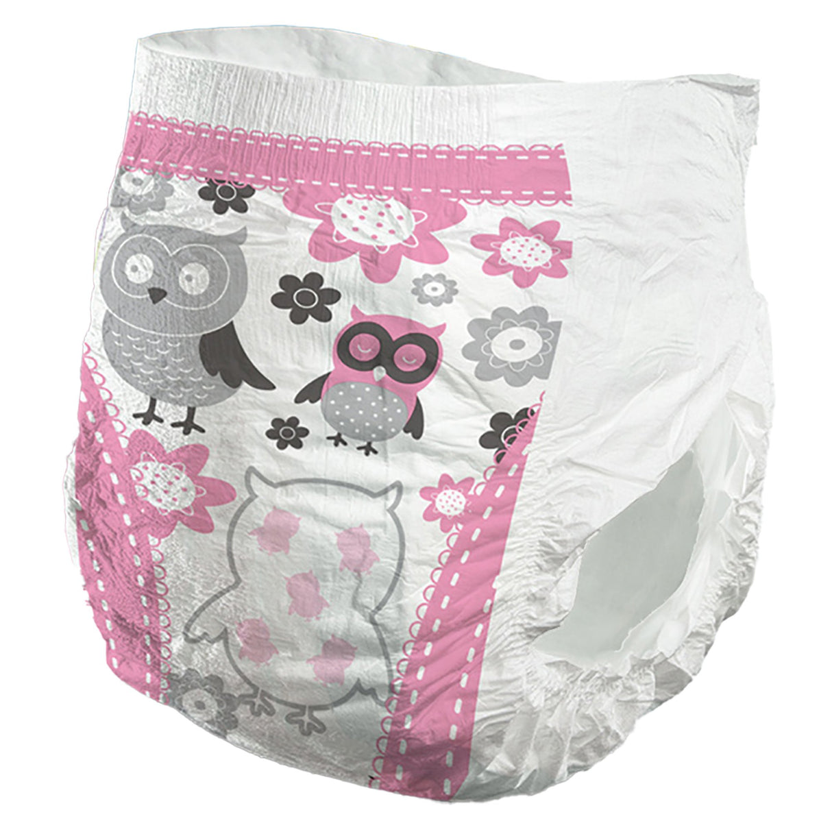 Female Toddler Training Pants Comfees® Pull On with Tear Away Seams Size 2T to 3T Disposable Moderate Absorbency - BeHope