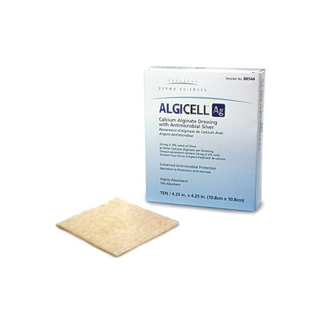 Silver Alginate Dressing AlgicellÂ® Ag 4 X 5 Inch Rectangle Sterile - BeHope