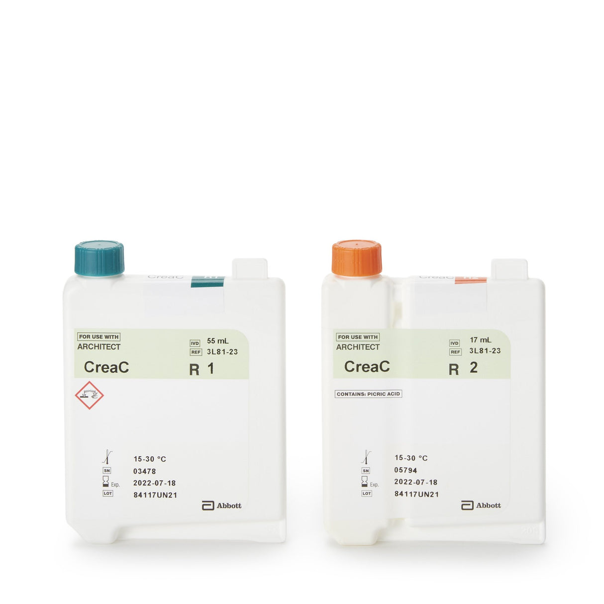 General Chemistry Reagent Architect™ Creatinine For Architect c16000 Analyzer 1,875 Tests - BeHope