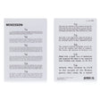 Vision Screening Card McKesson 12 Inch Distance Acuity Test - BeHope