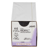 Absorbable Suture With Needle Coated Vicryl™ Polyglactin 910 Precision Reverse Cutting Braided - BeHope