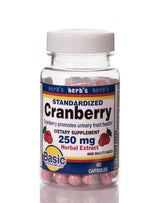 Dietary Supplement Cranberry Extract 250 mg - 30% Strength Capsule 60 per Bottle - BeHope