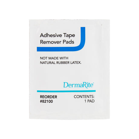 Adhesive Remover DermaRite Wipe 100 per Box Alcohol Based - BeHope