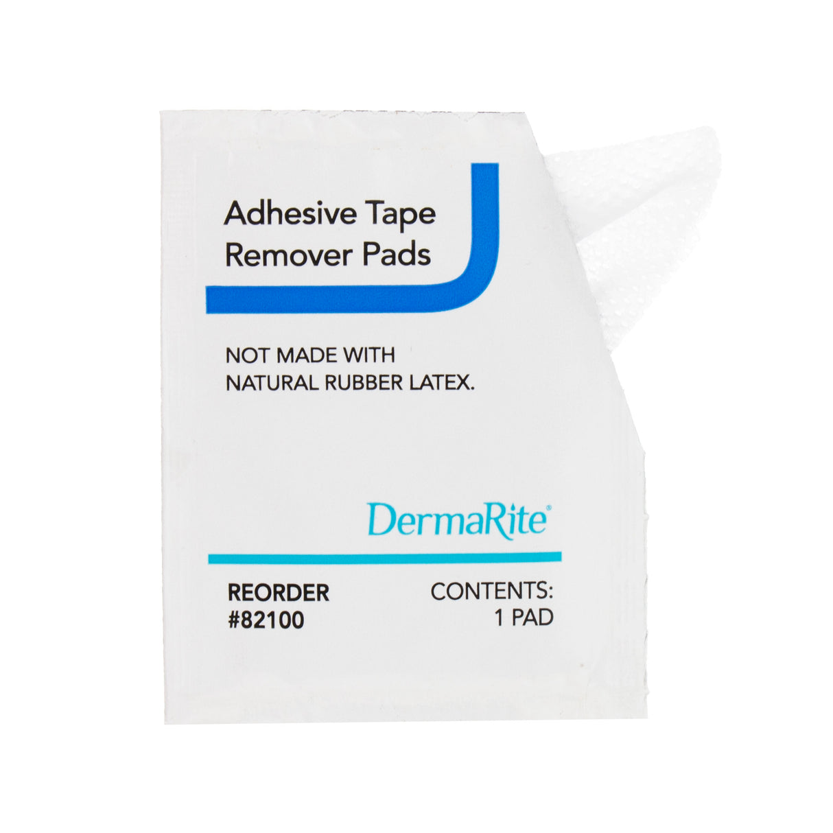 Adhesive Remover DermaRite Wipe 100 per Box Alcohol Based - BeHope