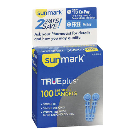 Sunmark® TRUEplus® Lancets with Simple Twist Top for Easy Testing - BeHope