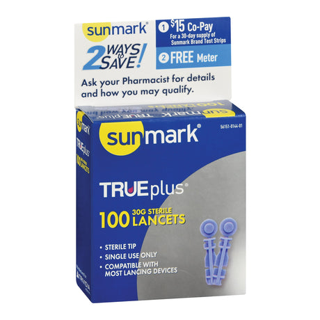 Sunmark® TRUEplus® Lancets with Simple Twist Top for Easy Testing - BeHope