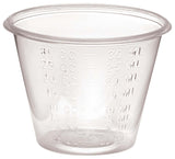 Medicine Cup 1 oz. Clear Plastic Disposable NonSterile - BeHope