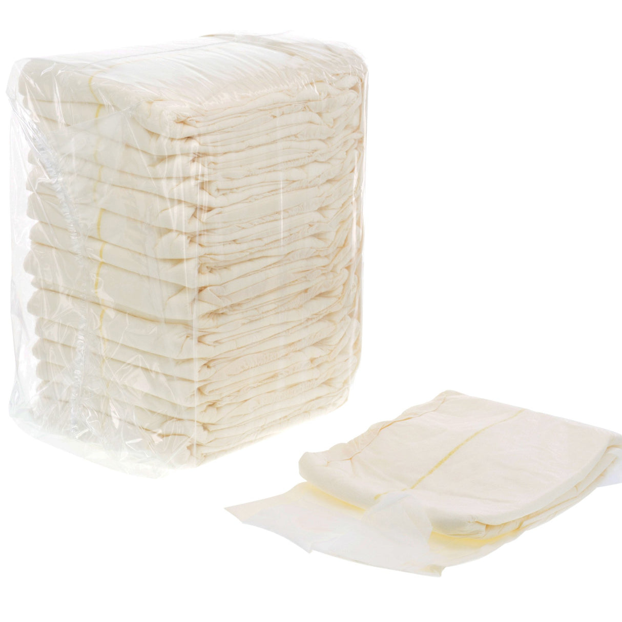 Incontinence Brief Wings™ Adult Unisex Disposable with Refastenable Tabs - BeHope