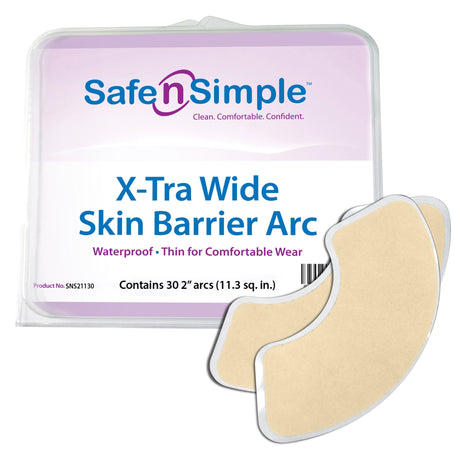 Skin Barrier Arc Safe N Simple™ for Ostomy and Urology - BeHope