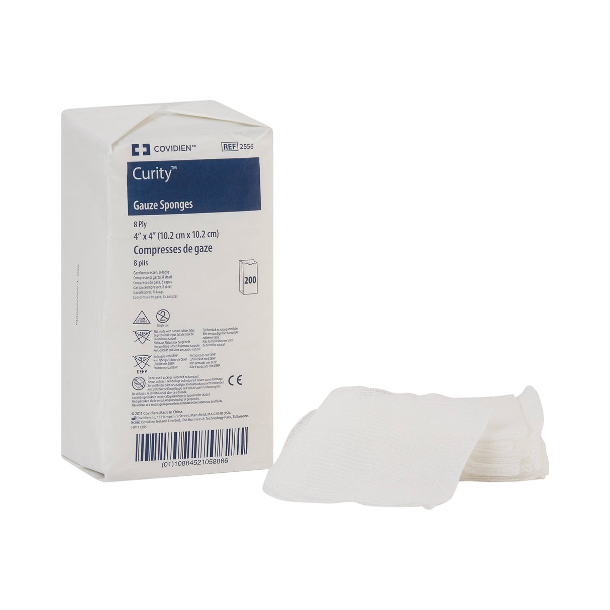Gauze Sponge Curity™ Nonsterile for Wound Dressing and Cleaning - BeHope