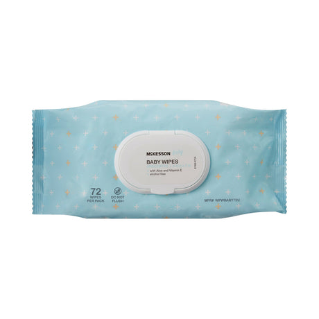 Baby Wipes McKesson Unscented with Aloe and Vitamin E - BeHope