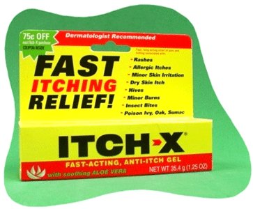 Itch Relief Itch-X® 1% - 10% Strength Gel 1.25 oz. Tube - BeHope