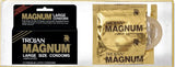 Condom Trojan® Magnum® Lubricated Large 12 per Box - BeHope