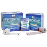 Elastic Tubular Support Bandage SpandaGrip™ 3-1/2 Inch X 11 Yard Large Ankle / Medium Knee / Small Thigh Pull On Natural NonSterile Size E Standard Compression - BeHope