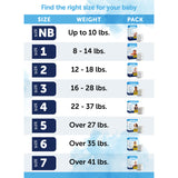 Unisex Baby Diaper Comfees Size 6 Disposable Moderate Absorbency