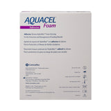Foam Dressing Aquacel® 7 X 8 Inch With Border Waterproof Film Backing Silicone Adhesive Sacral Sterile - BeHope