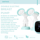 Double Electric Breast Pump Kit Zomee Z1 - BeHope