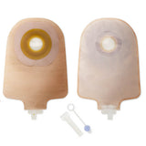 Urostomy Pouch Premier™ One-Piece System 9 Inch Length Flat, Trim to Fit Up to 2-1/2 Inch Stoma Drainable - BeHope