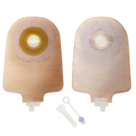 Urostomy Pouch Premier™ One-Piece System 9 Inch Length Flat, Trim to Fit Up to 2-1/2 Inch Stoma Drainable - BeHope