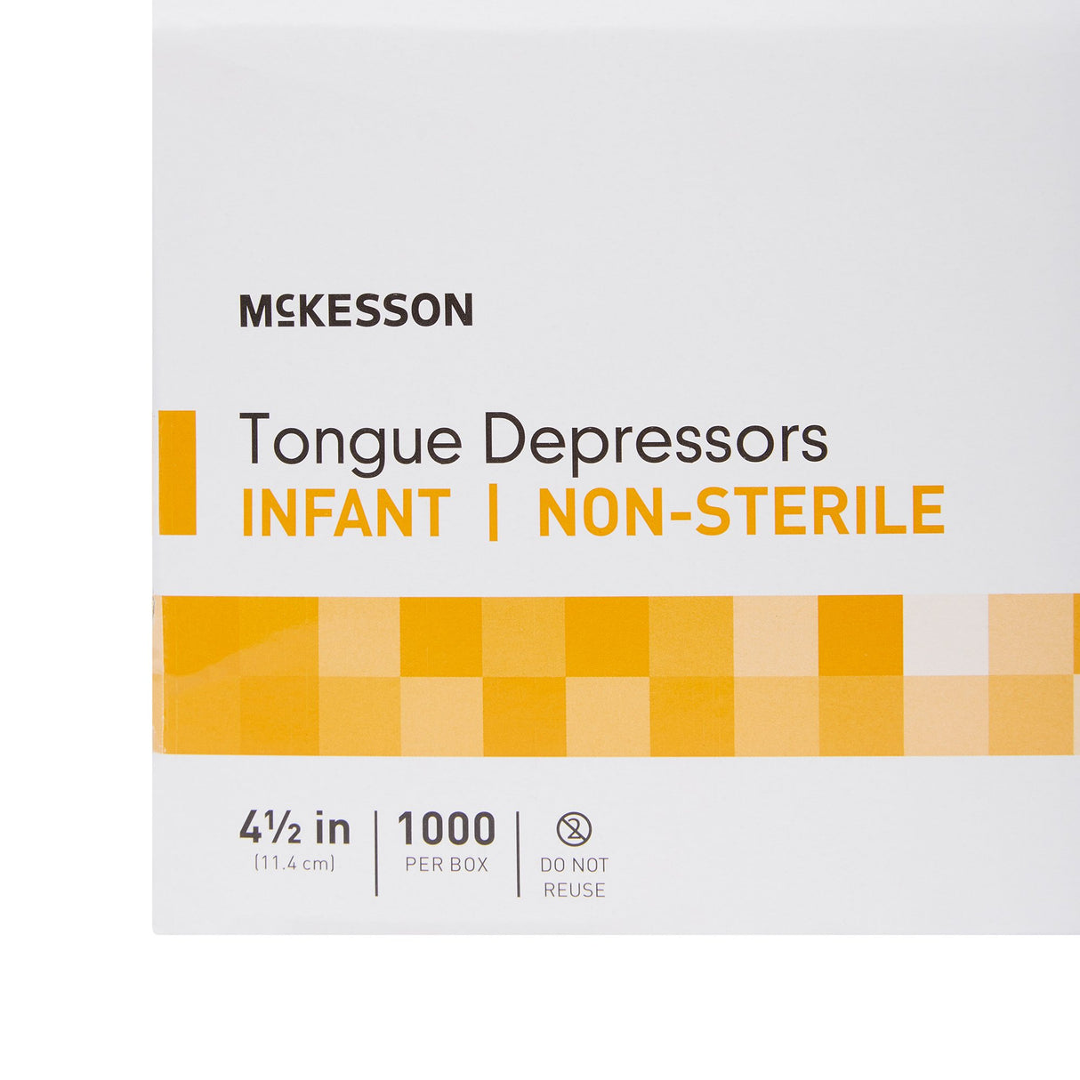 Tongue Depressor McKesson 4-1/2 Inch Length Wood - BeHope
