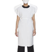 Patient Exam Gown McKesson One Size Fits Most White Disposable - BeHope