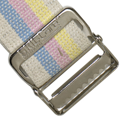 Gait Belt SkiL-Care 72 Inch Length Pastel Stripe Cotton