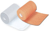 2 Layer Compression Bandage System CoFlex® TLC Zinc LITE with Indicators 3 Inch X 6 Yard / 3 Inch X 7 Yard Self-Adherent / Pull On Closure Tan NonSterile 25 to 30 mmHg - BeHope