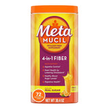 Fiber Supplement Metamucil® Orange Flavor Powder 30 oz. 3.4 Gram Strength Psyllium Husk - BeHope