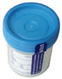 Specimen Container DuoClick™ 53 mm Opening 90 mL (3 oz.) Screw Cap Patient Information Sterile - BeHope