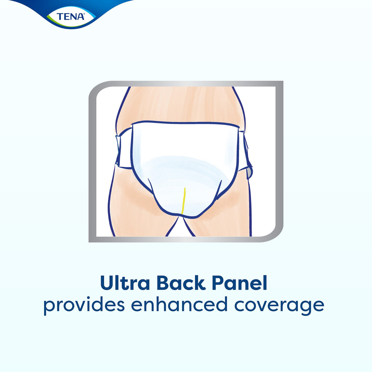 Unisex Adult Incontinence Brief TENA Dry Comfort™ Large Disposable Moderate Absorbency - BeHope