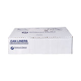 Trash Bag McKesson 45 gal. Clear HDPE 12 Mic. 40 X 48 Inch Star Seal Bottom Coreless Roll
