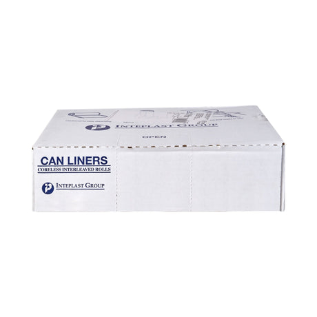 Trash Bag McKesson 45 gal. Clear HDPE 12 Mic. 40 X 48 Inch Star Seal Bottom Coreless Roll