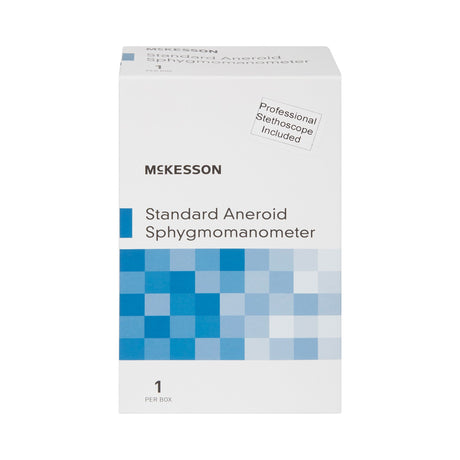 Reusable Aneroid / Stethoscope Set McKesson Brand 23 to 33 cm Adult Cuff Single Head General Exam Stethoscope Pocket Aneroid - BeHope
